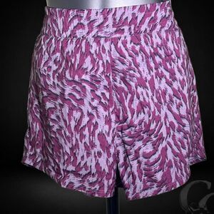 Nike One Dry Fit Girls Size Large Pink and Purple Shorts